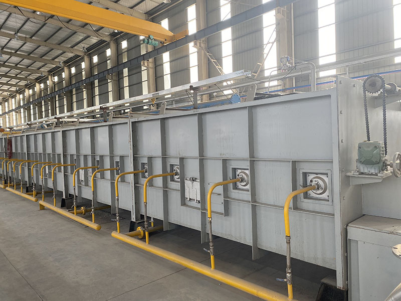 WG-9-3型钢丝天然气明火热处理炉