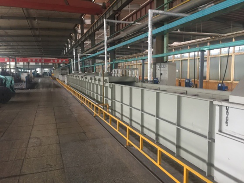 钢丝热处理涂硼生产线