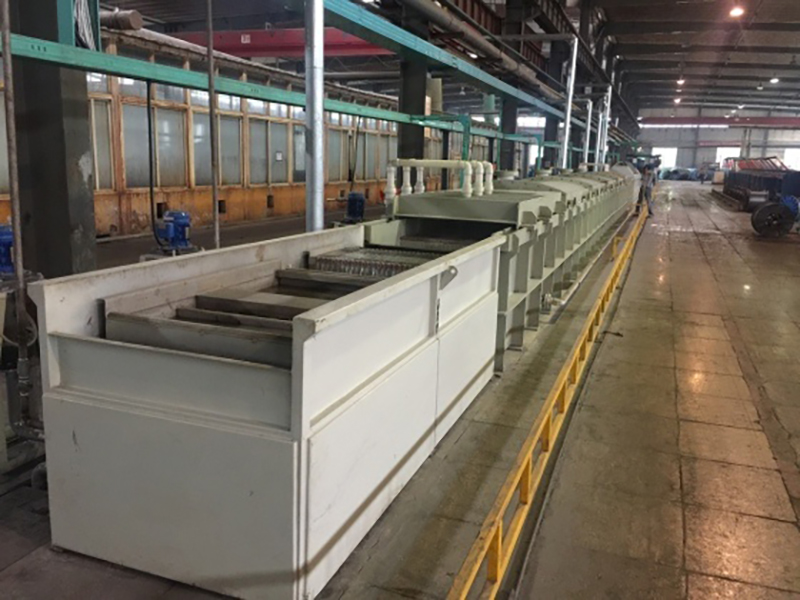 钢丝热处理涂硼生产线